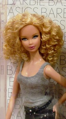 blonde curly hair barbie